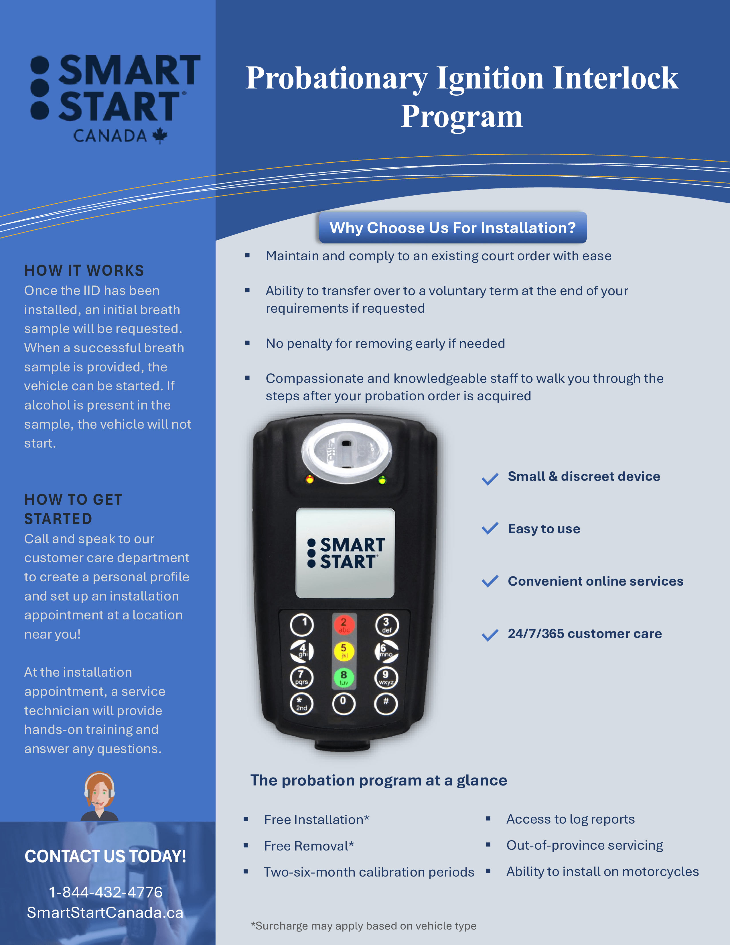 Probationary Install Flyer